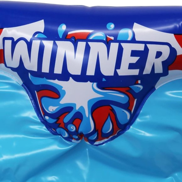 BANZAI 16 Feet Triple Tag Racing Water Slide - Side-by-Side-by-Side Racing Fun!, - Picture 2 of 5